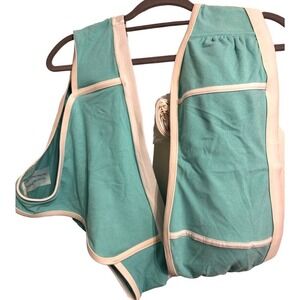 NWT 20W Kona Sol for‎ Target terry cloth like blue bikini.